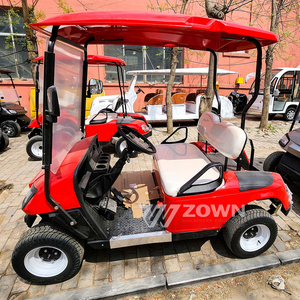 รถกอล์ฟแบรนด์จีนคุณภาพสูงแบบกำหนดเอง 4 ที่นั่ง รถกอล์ฟใหม่ เบาะนั่งสบาย รถกอล์ฟหรูหรา ยางทนทาน - Product Image 4