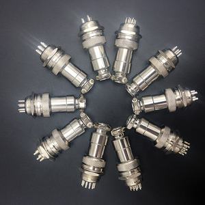 Havacılık fişi GX20-2/3/4/6/8/9/10/12/14 Pin16mm kablo uzatması erkek ve ICs için dişi soket - Product Image 6