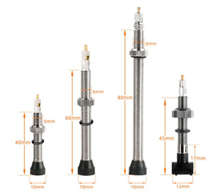 Tige de <span class=keywords><strong>Valve</strong></span> Presta universelle en alliage d'aluminium à 4 trous 40mm 60mm - Product Image 6