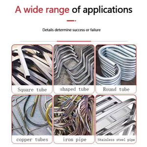 Dobladora de tubos electrohidráulica Máquina dobladora CNC <span class=keywords><strong>tubo</strong></span> de horquilla curva molde personalizado herramienta eléctrica <span class=keywords><strong>tubo</strong></span> de metal <span class=keywords><strong>flexible</strong></span> - Product Image 2