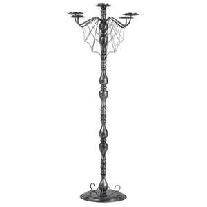 Porte-bougie et pilier en laiton à finition dorée, support pour décoration intérieure, bougeoir en laiton pour usage domestique - Product Image 1