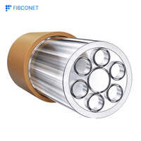 Serat Silika Hollow Core Anti-Resonansi 532nm 1064nm 1550nm 240um untuk Laser Industri Berdaya Tinggi