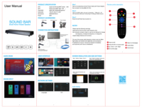 GTMEDIA Smart TV Sound Bar Box Altavoz de cine en casa con subwoofer