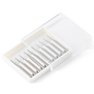 FG330 carburo dentale Burs fonte di energia manuale a forma di pera in acciaio al tungsteno - Product Image 4