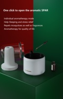 Diffuseur d'arômes silencieux pour la maison diffuseur de brume d'humidificateur élégant diffuseur d'arômes frais d'huiles essentielles avec diffuseur d'huile d'alimentation USB