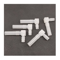 10x8mm allongé réduisant les connecteurs coudés réservoir d'aquarium pompe à air tuyau pagode joint raccords de tuyauterie d'irrigation