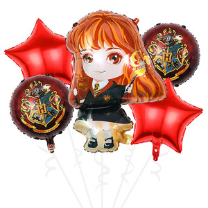 Ensemble de ballons de personnage de dessin animé pour fête d'<span class=keywords><strong>anniversaire</strong></span> d'enfants, ballons en film d'aluminium - Product Image 5