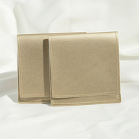 Vente chaude PU Sac En Cuir Flip Cover Écouteur De Stockage Pochette Antipoussière pour Bijoux Emballage Emballage Cadeau