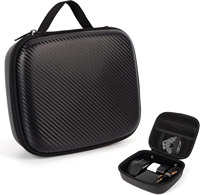Étui rigide antichoc en EVA personnalisé pour câbles et chargeurs, organiseur électronique en carbone, sac de voyage de protection, boîte, pochette