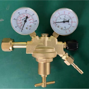 Manomètre à oxygène haute pression modèle européen GCE, régulateur de dioxyde de carbone tout en cuivre, régulateur de manomètre d'acétylène, régulateurs de pression - Product Image 3