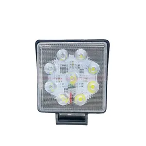 Lama Waktu Kerja 27 Watt Lampu Kerja 10-80V DC Spot Banjir Lampu Truk 4X4 Led Lampu Kerja