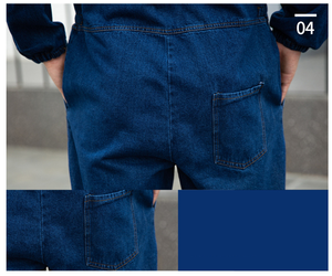 Ensembles de vêtements de travail antistatiques professionnels haute visibilité pour hommes Combinaison imperméable anti-poussière Construction en relief dessinée à la main - Product Image 6