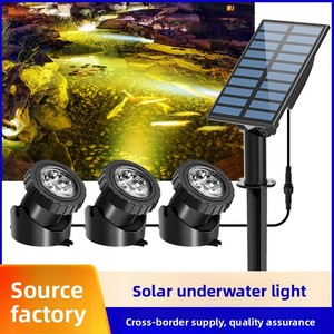 Lampes solaires transfrontalières pour <span class=keywords><strong>piscine</strong></span>, éclairage paysager extérieur, lampes sous-marines rechargeables, télécommande, étanches <span class=keywords><strong>IP67</strong></span> - Product Image 5