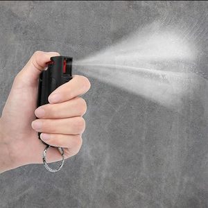 Factory Supply Self Defense Keychain Women Sabre <b>Set</b> Personal Security Alarm Flashlight Changeable Color Plastic Night Safety - Product Image 2