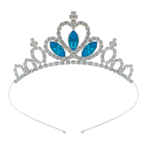 Meisjes Metalen Kronen Kinderen Bevroren Ijs Prinses Tiara Hoofdband <span class=keywords><strong>Elsa</strong></span> Kids Prinses <span class=keywords><strong>Kroon</strong></span> - Product Image 1