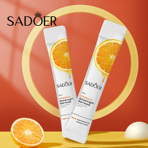 Masque facial congelé SADOER Bonne nuit, soin de la peau, orange, vitamine C, collagène, blanchissant, raffermissant, hydratant, masque de nuit pour le visage - Product Image 1