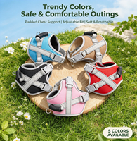 Harnais tactique personnalisable pour chien, anti-traction, réfléchissant la nuit, protection 3D anti-accrochage de poils, lavable en répétition