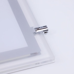 Factory Wholesale Acrylic Panel Advertising Light Box Display Magnetic <b>Frame</b> Slim Crystal Light Box Display - Product Image 5