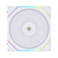 Ventilateur de refroidissement pour boîtier PC LIAN LI UNI FAN TL120 Gen4 filaire, blanc, à lame positive, ARGB Infinity Mirror, 120 mm