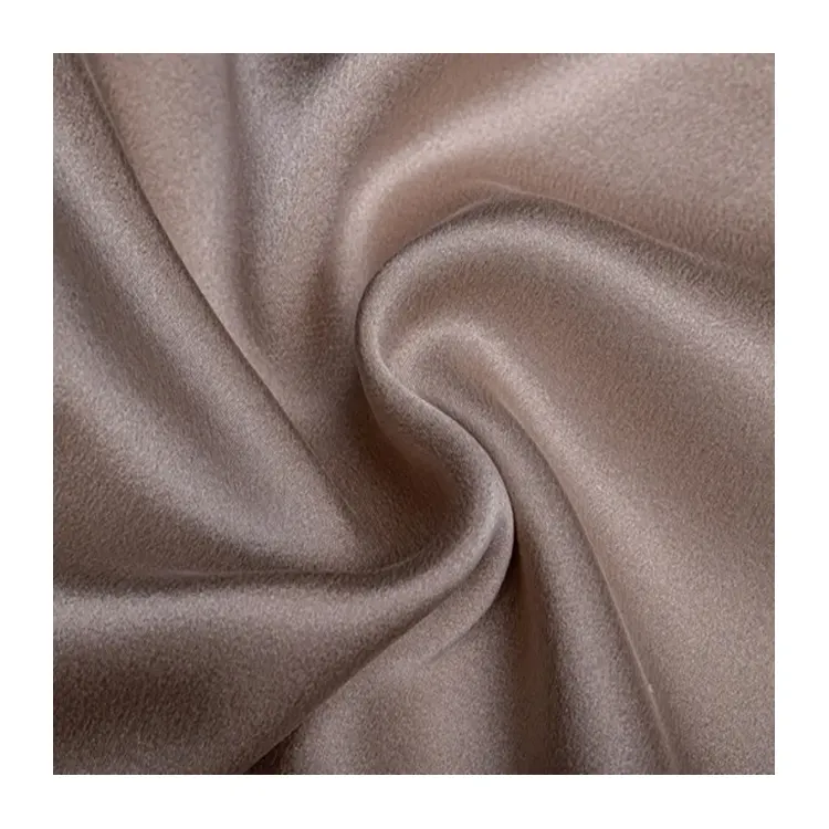 Tecidos de seda pesados para cuidados com a pele, tecido de seda cetim puro lavado 16m/m para roupa de luxo