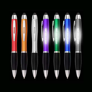 Bolígrafo con luz láser LED personalizado con empuñadura de goma, tintas de plástico personalizadas para uso automotriz - Product Image 4