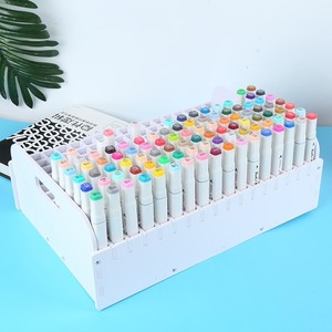 Soporte <span class=keywords><strong>de</strong></span> exhibición <span class=keywords><strong>de</strong></span> bolígrafos DIY blanco, estante <span class=keywords><strong>de</strong></span> almacenamiento <span class=keywords><strong>de</strong></span> marcadores <span class=keywords><strong>de</strong></span> gran capacidad, <span class=keywords><strong>organizador</strong></span> <span class=keywords><strong>de</strong></span> lápices y marcadores <span class=keywords><strong>de</strong></span> arte <span class=keywords><strong>de</strong></span> madera y plástico para escritorio - Product Image 6