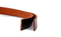 Ceintures décontractées de haute qualité en cuir de vachette véritable pour hommes sans boucle Vente en gros personnalisé