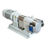 Pompe à lobes rotative à haute viscosité pour machine de fabrication de crème pour le visage, en acier inoxydable de qualité alimentaire, pompe à lotion cosmétique