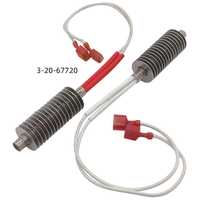 Élément chauffant à ailettes en acier inoxydable 3-20-677200 pour poêle à granulés, tube de chauffage 240V, pièce de rechange OEM pour four à granulés