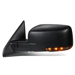 Side Towing Mirror Powered Heated Defroster Towing Mirror with Turn Signal Puddle Light for 09-16 Ram 1500 Ram 2500 3500 4500