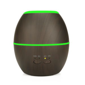Humidificador ultrasónico de grano de madera YX-067, 300ml, alimentado por USB con temporizador para uso en el hogar, oficina, dormitorio y escritorio - Product Image 1