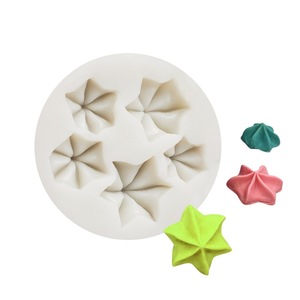 Moules à Fondant en Silicone Moules à Biscuits en Silicone pour la Cuisson Décoration de Gâteau 3D Macaron Hamburger Moules à Fondant en Silicone - Product Image 1