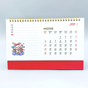 Fabbrica di buona qualità direttamente popolare fai da te Stand personalizzato calendario da tavolo con il prezzo a buon mercato - Product Image 5