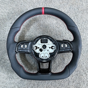 Volante Suave y Duradero para VW Volkswagen Golf 6 7 6R MK5 MK7 <span class=keywords><strong>MK6</strong></span> <span class=keywords><strong>Polo</strong></span> Passat CC B8 Jetta GTS <span class=keywords><strong>GTI</strong></span> GTD <span class=keywords><strong>Polo</strong></span> GTE - Product Image 3