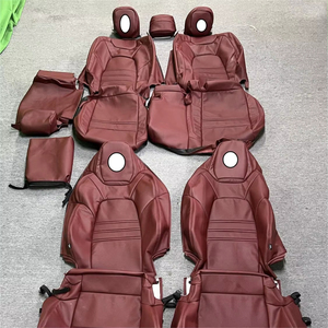 Fabricant direct de housses de siège complètes en cuir de vachette de luxe pour <span class=keywords><strong>Porsche</strong></span> Cayenne, Taycan, Panamera, Macan, 718, 911 - Product Image 3