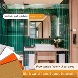 Paneles de Pared con Textura de Piedra SPC, Azulejos para Baño, Revestimiento de Pared de Piedra y Plástico, para Cuartos de Ducha de Hotel, Instalación Rápida, Impermeable - Product Image 2