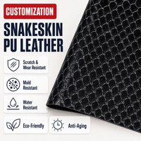 Nouveau Cuir PU Imperméable Effet Peau de Serpent Perlée 2026 pour Sacs à Main, Chaussures, Sacs, Décorations DIY, Chaises et Sièges de Voiture