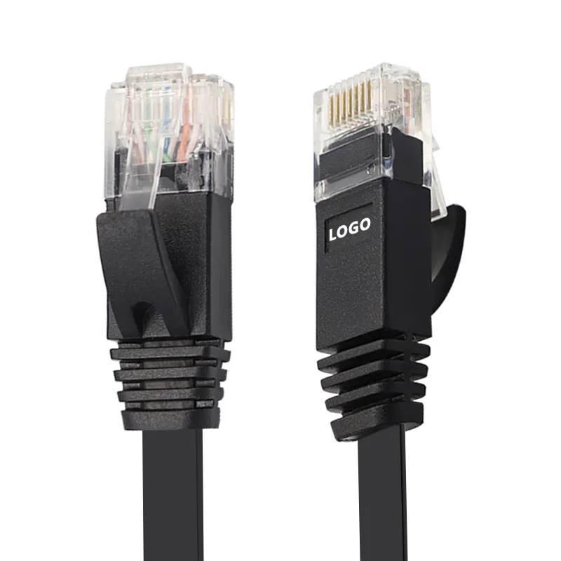 Liansu Linksup High Quality 1m 3m 30m cat6 cat 6 cable ethernet network UTP patch cord cat6 flat lan cable rj45 cable for router