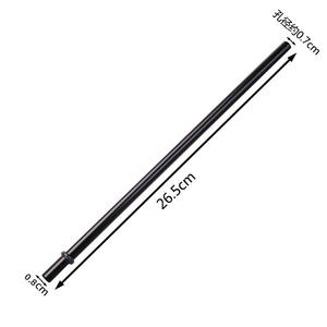 Suministro directo del fabricante de pajita de 7mm de apertura, accesorios para tazas, Pajita de PP, Pajita no desechable con anillo - Product Image 1