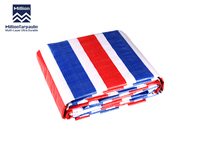 Bâche de protection industrielle MILLION 100 g/m² en tissu enduit de PE, imperméable et robuste, pour couverture de toiture et entrepôt
