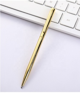 Penna a sfera con penna per firma aziendale di fascia alta Hilton Hotel con clip in metallo sottile - Product Image 4