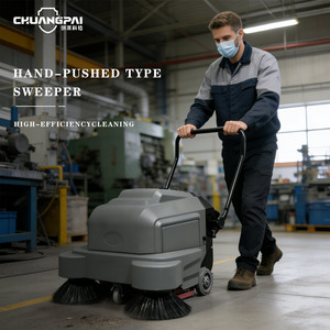 ماكينة كنس كهربائية عالية الجودة بالمشي خلف الشارع 12 فولت لتنظيف الغبار بتخفيضات كبيرة - Product Image 1