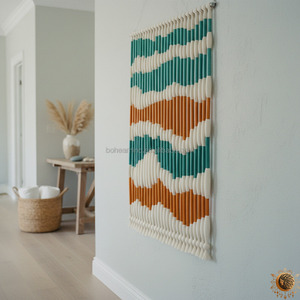 Minimalista Moderna Esfericidade Divisor Macramé <span class=keywords><strong>Wall</strong></span> Hangings Arte Accent Designs Decoração para casa <span class=keywords><strong>Wall</strong></span> <span class=keywords><strong>Decor</strong></span> Luxo para Sala - Product Image 6