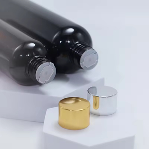 400ml White <b>Empty</b> <b>Plastic</b> <b>Bottle</b> Containers Gold Press Cap Shampoo Washing Cleaning Packaging <b>Bottles</b> Aluminum Disc Top Cover - Product Image 6