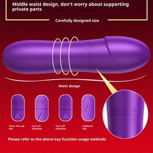 Eleganter G-Punkt-Stick und springende Eier Combo AV-Vibrator für Paare Spielen Sie wasserdicht wiederauf ladbar mit 10 Modi und Aufbewahrung beutel - Product Image 1
