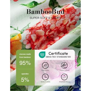 Body de Bambú para Bebé Niña, Manga Corta, Estampado Floral, Tejido Suave, 3-24 Meses - Product Image 3