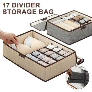 Wardrobe Clothes Organizer Drawer Organizer Storage Box for Clothes Bra Panty for Women