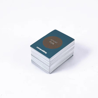 Cartes à jouer en papier recyclé de qualité supérieure avec motif personnalisé et coloré, emballage de qualité supérieure, prix avantageux