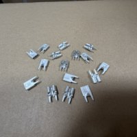Connecteur rapide de type FASTON pour montage sur circuit imprimé, borne femelle 6,35 mm, non isolé, à souder, série 1217080-1