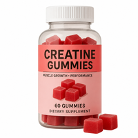 Créatine monohydratée pour adultes, hommes, femmes, athlètes, gommes de créatine pour la remise en forme